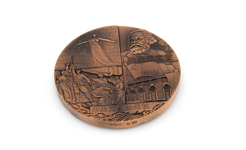 紀(jì)念章制作廠家多少的數(shù)量可以定制紀(jì)念章？